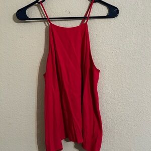 Pink Women's Spaghetti Strap Tank Top 100% Cotton